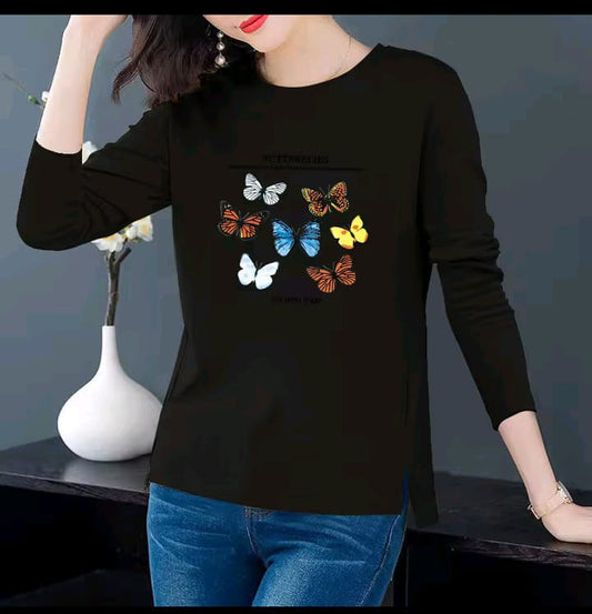 "100% Cotton Spring Summer T-Shirt | Pure Cotton Loose Fit Round Neck Long Cover Split Body Tee for Men"
