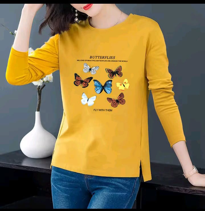 "100% Cotton Spring Summer T-Shirt | Pure Cotton Loose Fit Round Neck Long Cover Split Body Tee for Men"