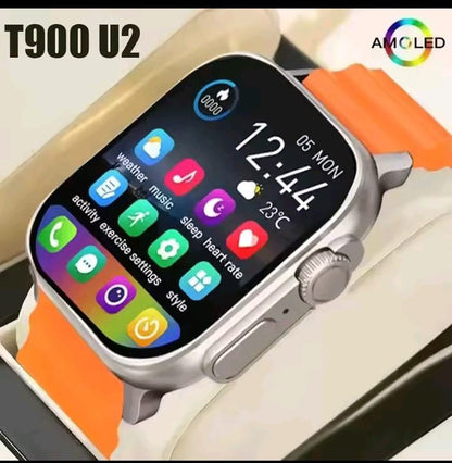 T900 U2 Smart Watch – Bluetooth | NFC | GPS | Wireless Charging | Unisex